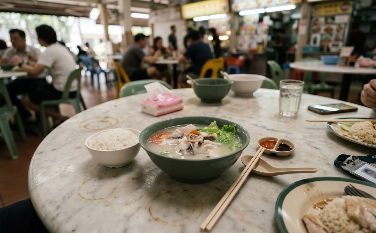 Hawker lunch